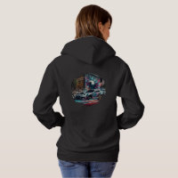 STREET EAGLE™ Women’s Drift Hoodie — Neon City