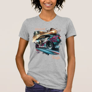 STREET EAGLE Women’s Drift Tee — Neon 