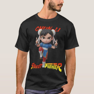 Street Fighter Chun-Li The Strongest Woman T-Shirt