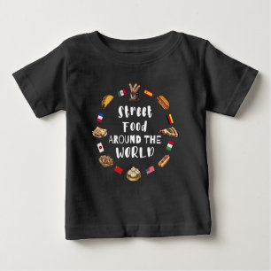 Street food around the world baby T-Shirt