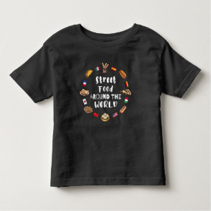 Street food around the world toddler T-Shirt