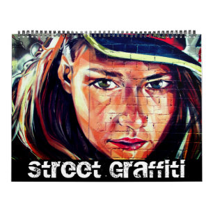 street graffiti 2026 calendar