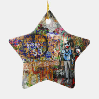 Street Graffiti Artwork Ceramic Ornament