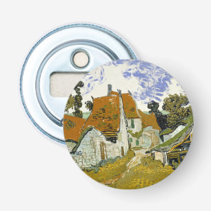 Street in Auvers-sur-Oise Vincent van Gogh Bottle Opener