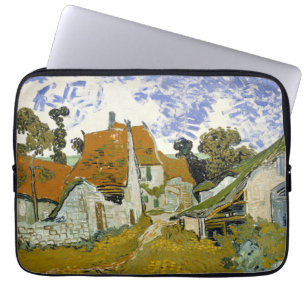 Street in Auvers-sur-Oise Vincent  van Gogh     Laptop Sleeve