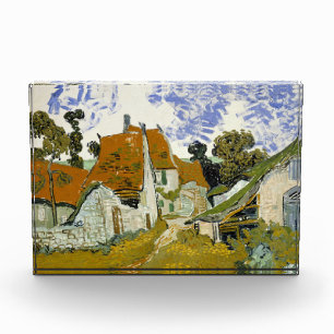 Street in Auvers-sur-Oise Vincent van Gogh Photo Block