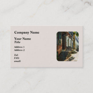 Street in New Castle, Delaware Business Card