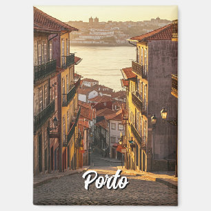 Street in Porto Portugal Travel  Magnet