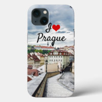 Street in Prague downtown