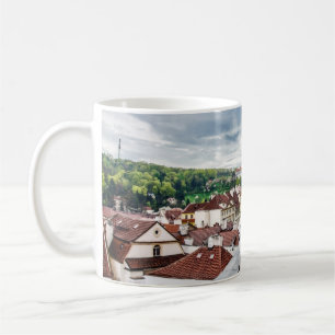 Street in Prague downtown Coffee Mug