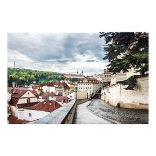 Street in Prague downtown Photo Print