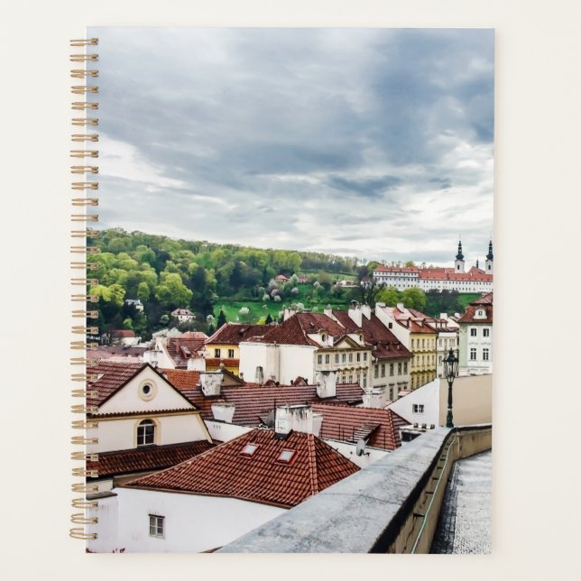 Street in Prague downtown Planner (Front)