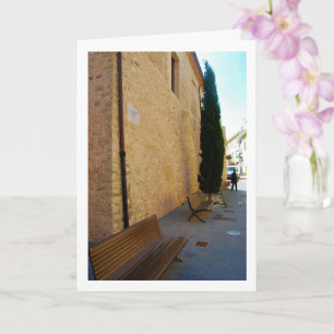 Street in Riba-roja de Túria, Spanish Town Card