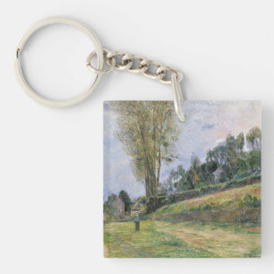 Street in Rouen Key Ring