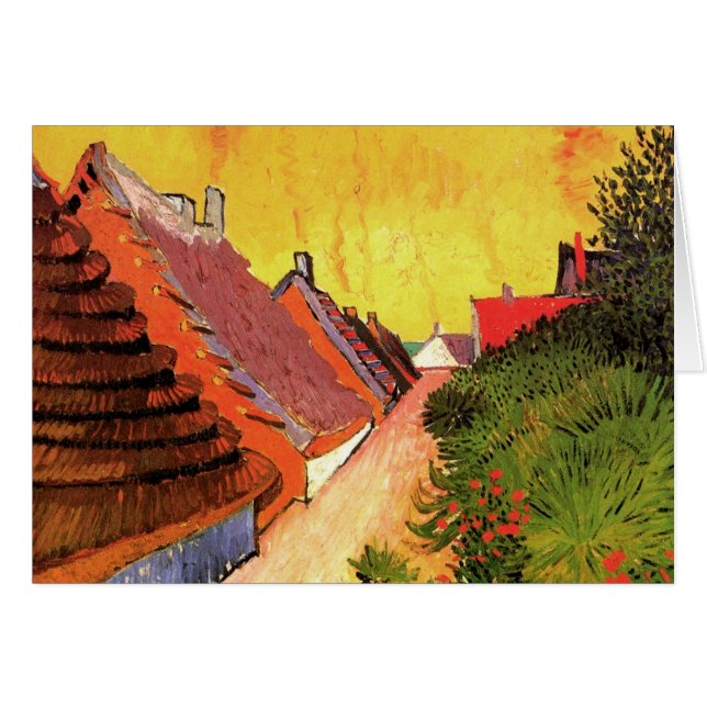 Street in Saintes Maries by Vincent van Gogh (Front Horizontal)
