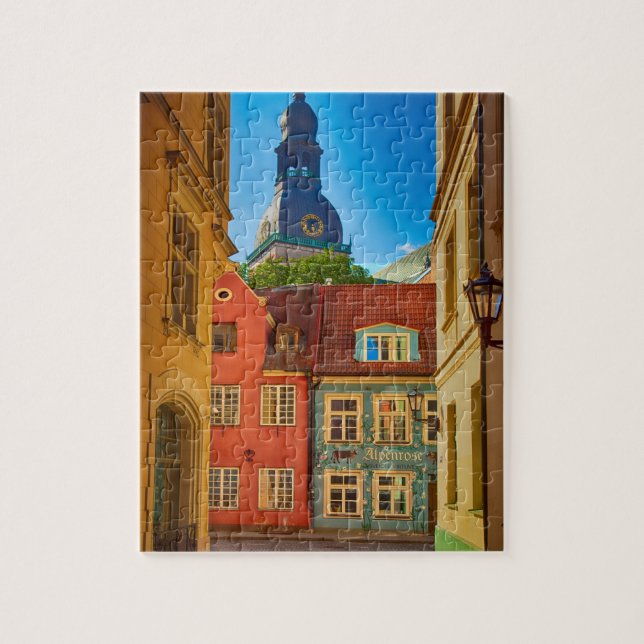 Street in the Old Town | Estonia Jigsaw Puzzle (Vertical)