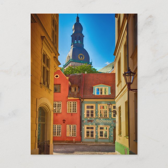 Street in the Old Town | Estonia Postcard (Front)