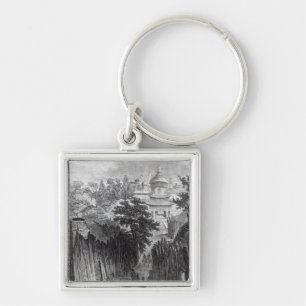 Street in Urga Key Ring