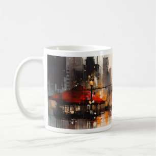 Street Ink Painting Coffee Mug