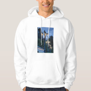 Street lamps at night, Germany Hoodie