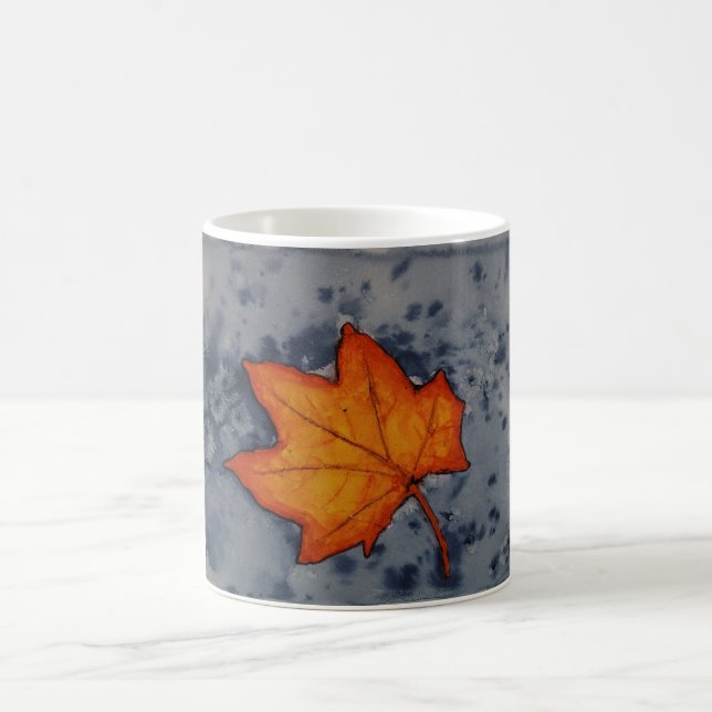 Street Leaf Coffee Mug (Center)