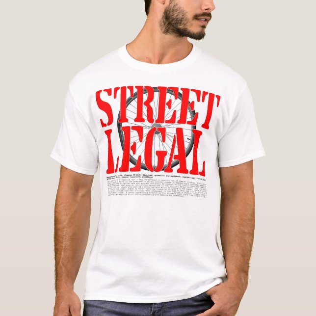Street Legal Massachusetts T-Shirt (Front)