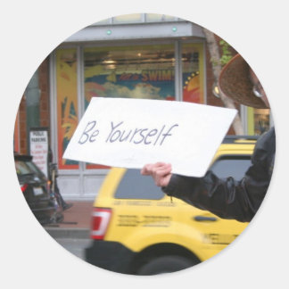 Street Life Classic Round Sticker