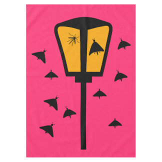 Street Light and Moths Tablecloth