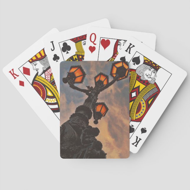 street light  playing cards (Back)