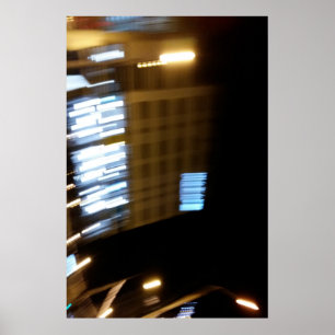 street lights speeding poster