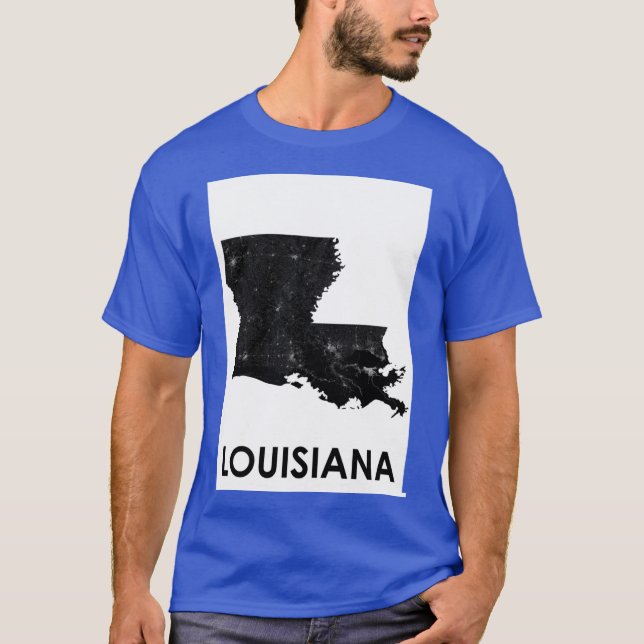 Street Map Art Oversized T-Shirt (Front)