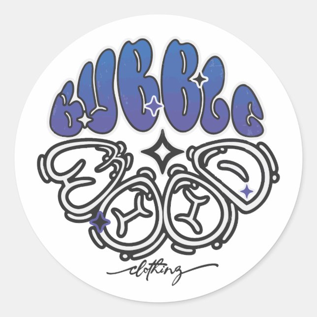 Street Mode Classic Round Sticker (Front)