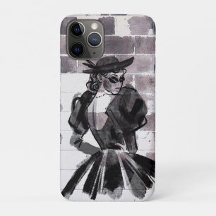 "Street Muse – Fashion on the Wall" iPhone 11 Pro Case