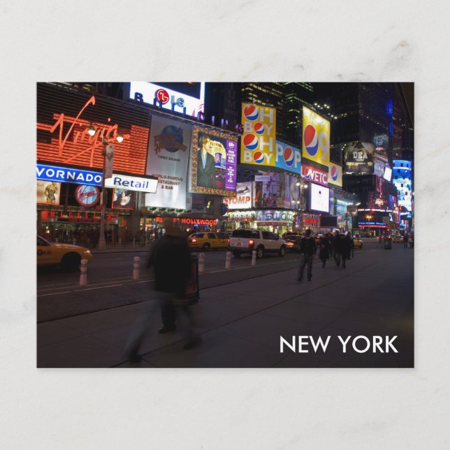 street, NEW YORK Postcard (Front)