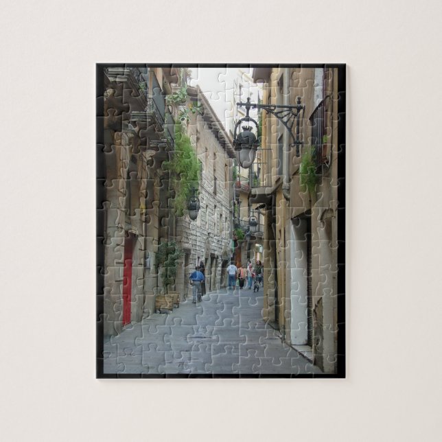 Street of Barcelona Jigsaw Puzzle (Vertical)