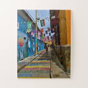 Street of Flags   Latin America’s Celebration Jigsaw Puzzle