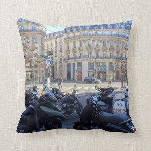 Street of Paris. France. Cushion