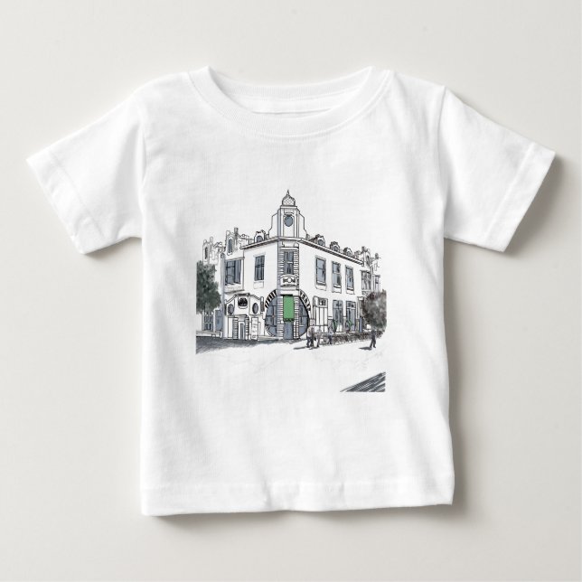 street of the old town baby T-Shirt (Front)