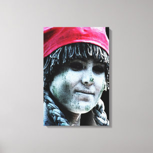 Street Performance 4 16x24 (40x60cm) waccna Canvas Print