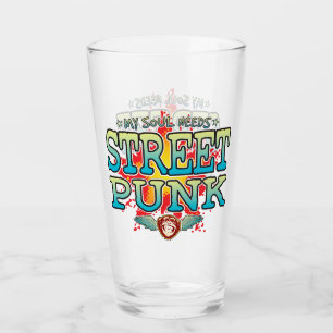 Street Punk Soul Glass Tumbler