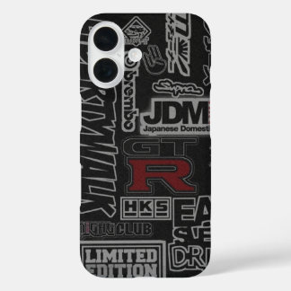 Street Racer Graffiti iPhone 16 Case