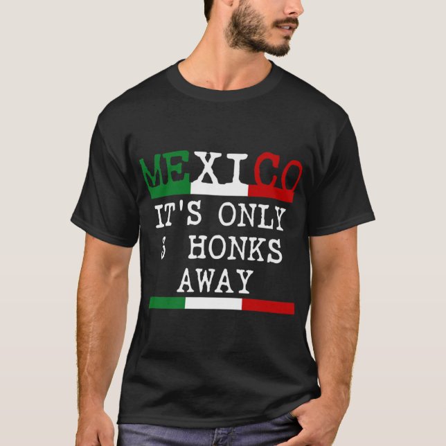 Street Racing, No Prep, Mexico Racing League T-Shirt (Front)