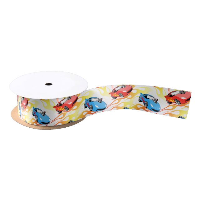 Street racing satin ribbon (Spool)