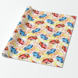 Street racing wrapping paper