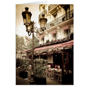 Street restaurant, Paris, France