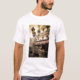Street restaurant, Paris, France T-Shirt