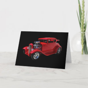 Street Rod Greeting Card