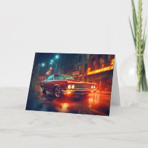 Street Rod Kings Cinematic Autos Blank Note Cards