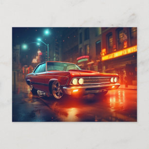 Street Rod Kings Cinematic Autos Postcards