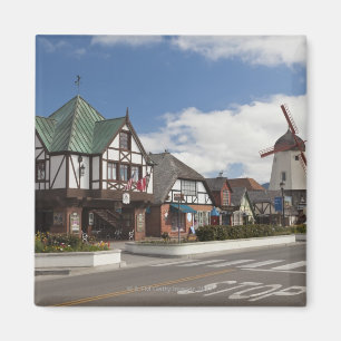 Street Scene from historic Solvang, 'The Danish Magnet